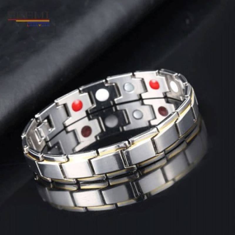 (Silver) Magic PowerBoost™ Magnetic Bracelet