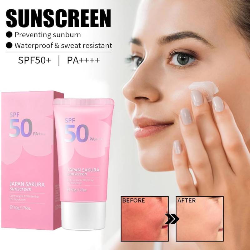 Laikou Japan Sakura Face Sunscreen SPF50 PA+++