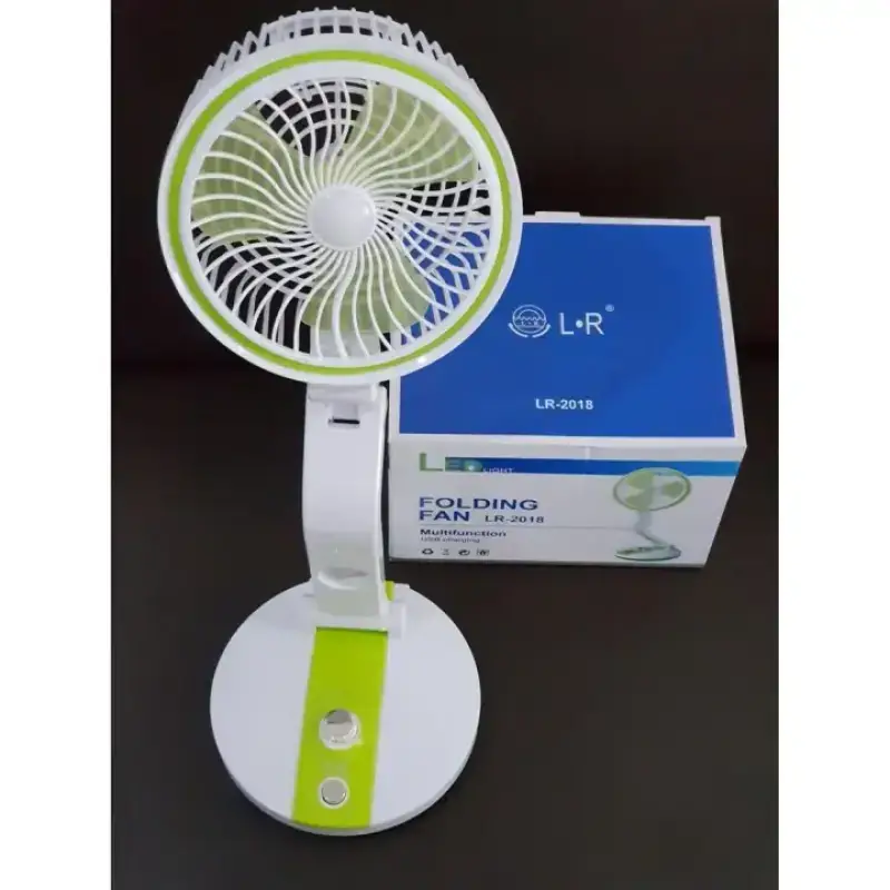 LR Rechargeable Folding LED Fan Light — 2